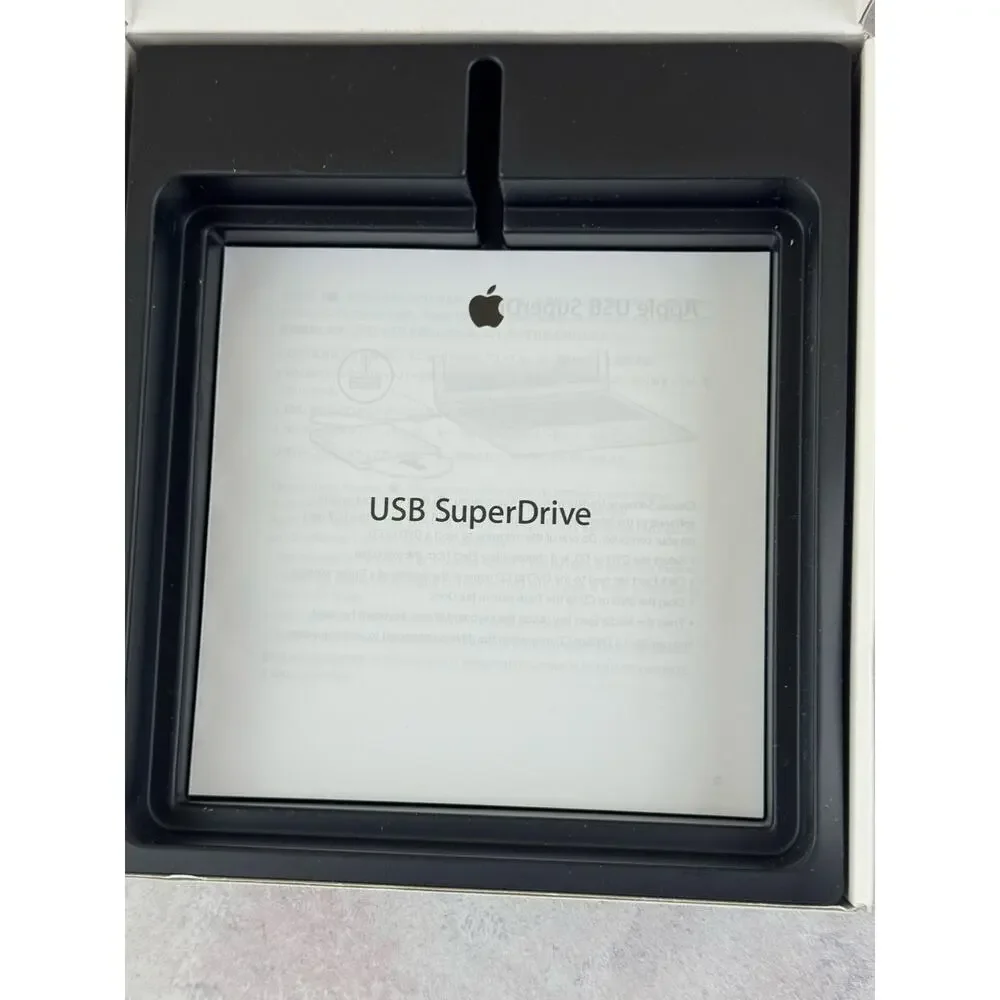 Apple Mac USB SuperDrive - A1379 External CD/DVD Disc Drive